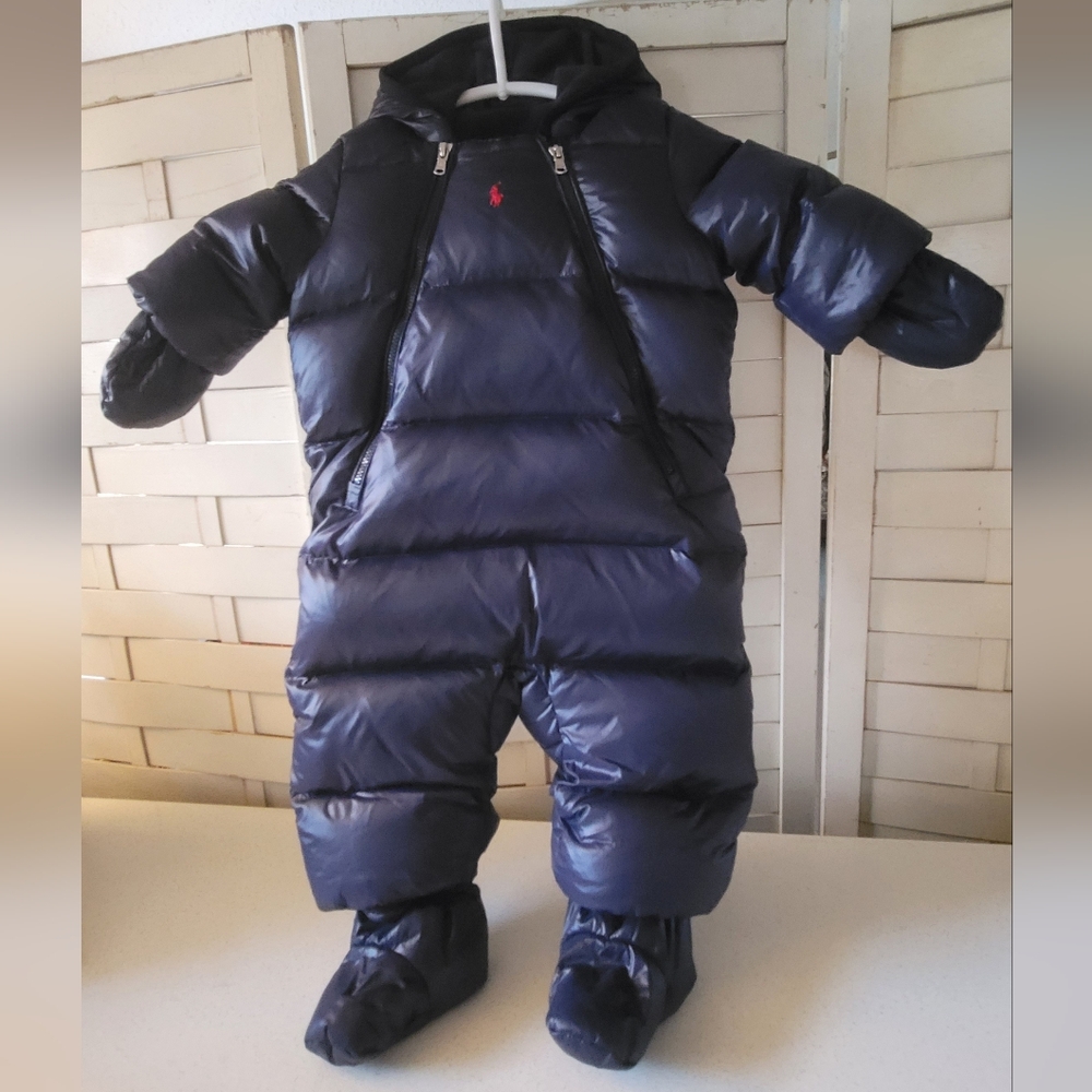 Ralph Lauren Down Puffer Snow Suit 6M